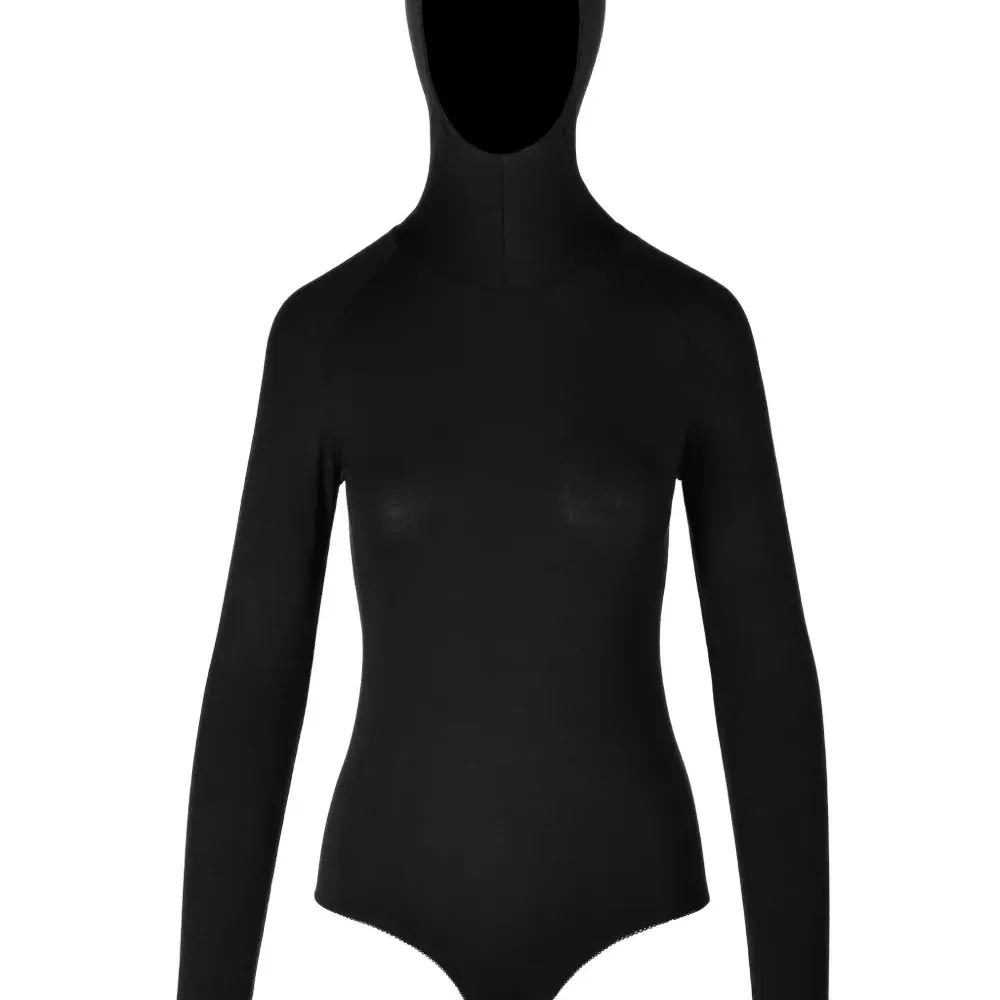 Боди Bamboo с длинными рукавами и капюшоном Боди Bamboo с длинными рукавами и капюшоном