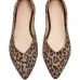 Балетки с леопардовым принтом и заострённым носком