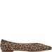 Балетки с леопардовым принтом и заострённым носком