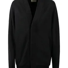 Кардиган с V-образным вырезом и полосками