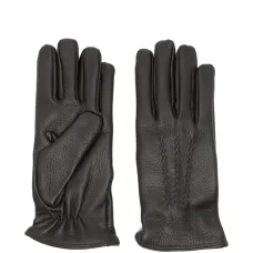 Перчатки с декоративной строчкой