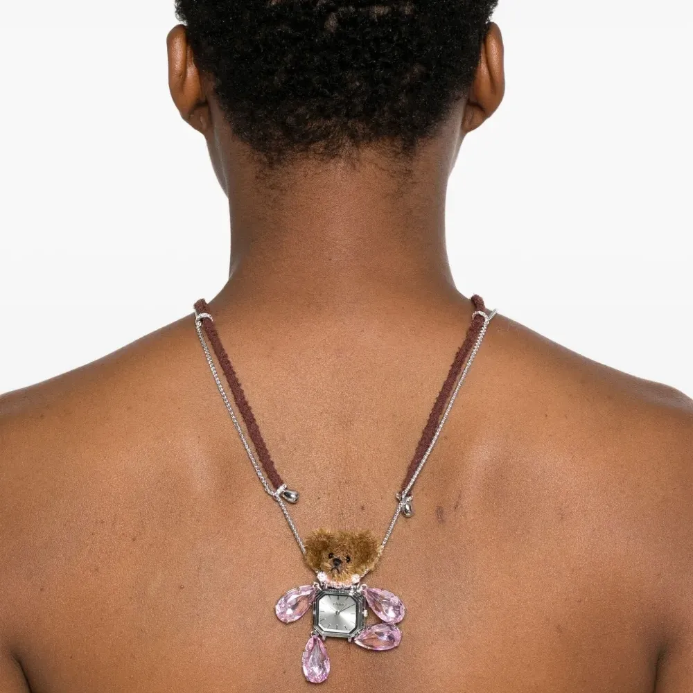 Колье с кристаллами