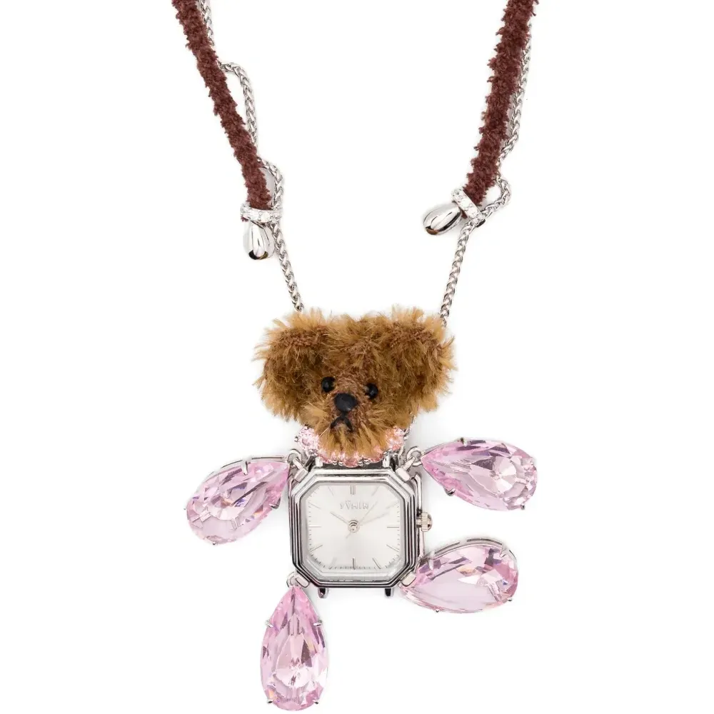 Колье с кристаллами