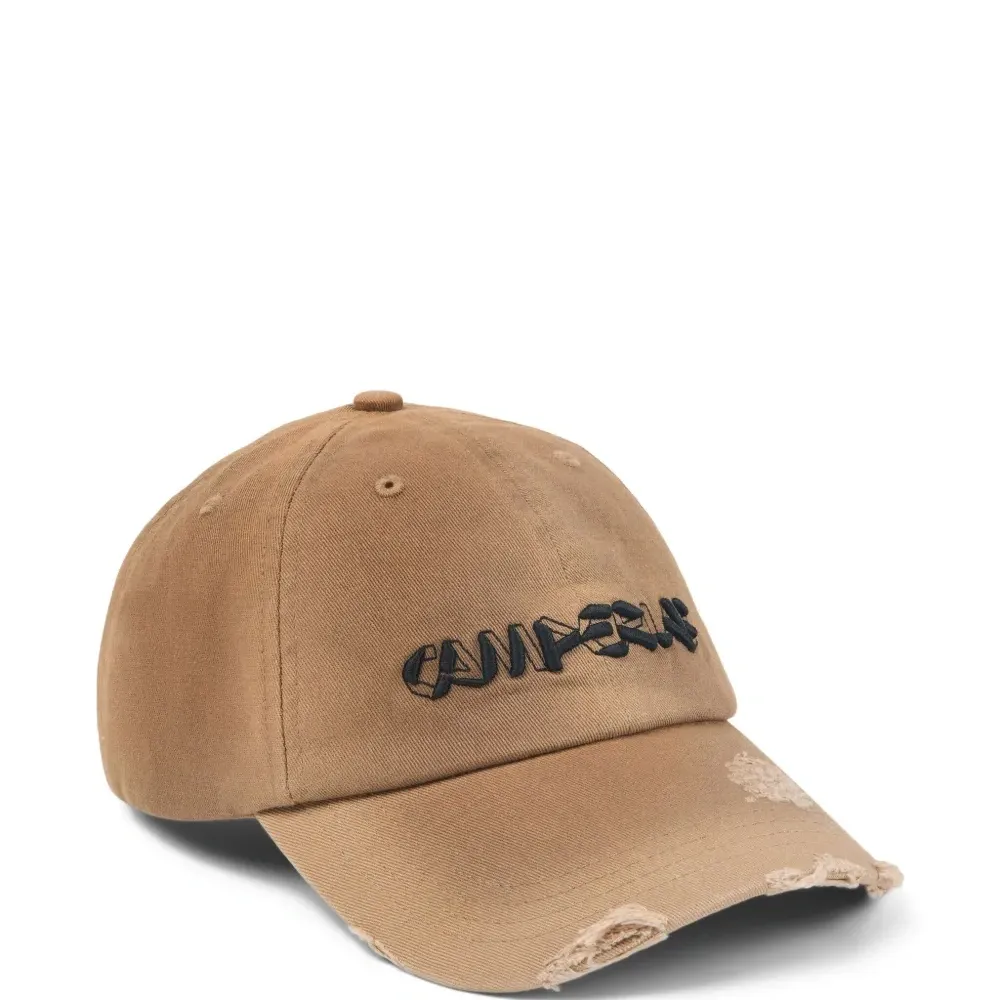 Бейсболка с эффектом потертости