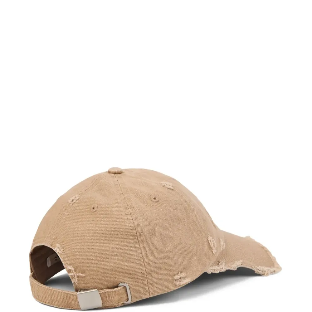 Бейсболка с эффектом потертости