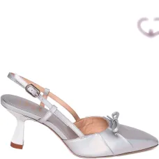 Босоножки с задней перемычкой на каблуке 60 мм