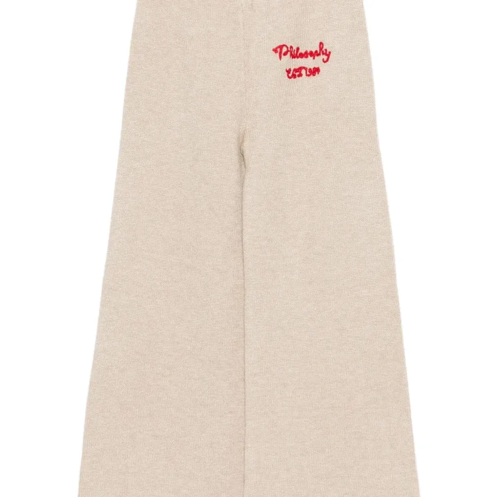 Брюки с вышивкой