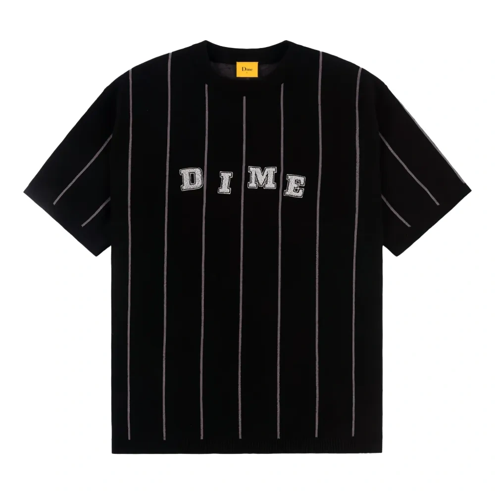 Полосатый свитер с логотипом