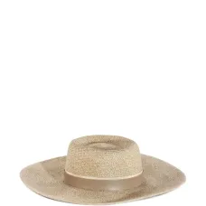 шляпа с кожаной лентой