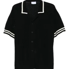 Трикотажная рубашка на пуговицах