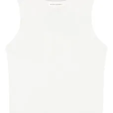 Кашемировый топ без рукавов