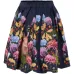 Плиссированная юбка с принтом