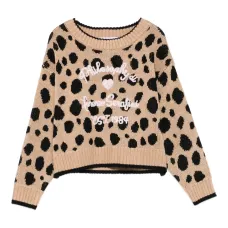 Свитер в горох