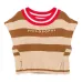 Шерстяной топ в полоску