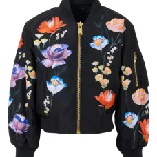 Бомбер Hedia с цветочным принтом