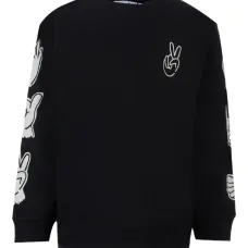 Толстовка с графичным принтом