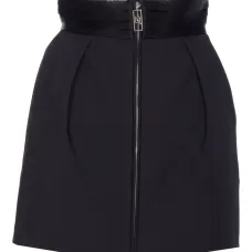 юбка на молнии с логотипом юбка на молнии с логотипом