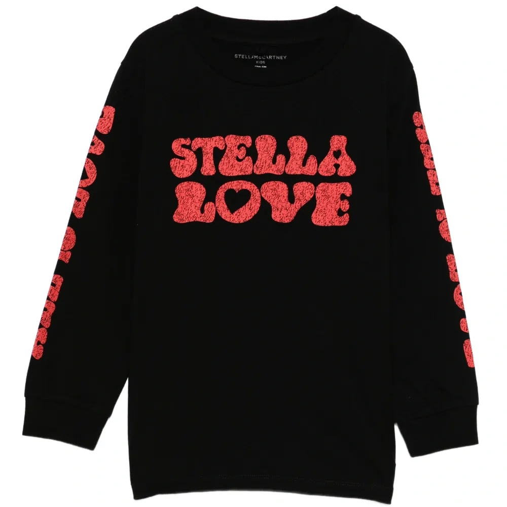 Топ с длинными рукавами и принтом