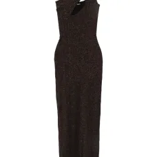 Платье с перекрученным ребристым узором