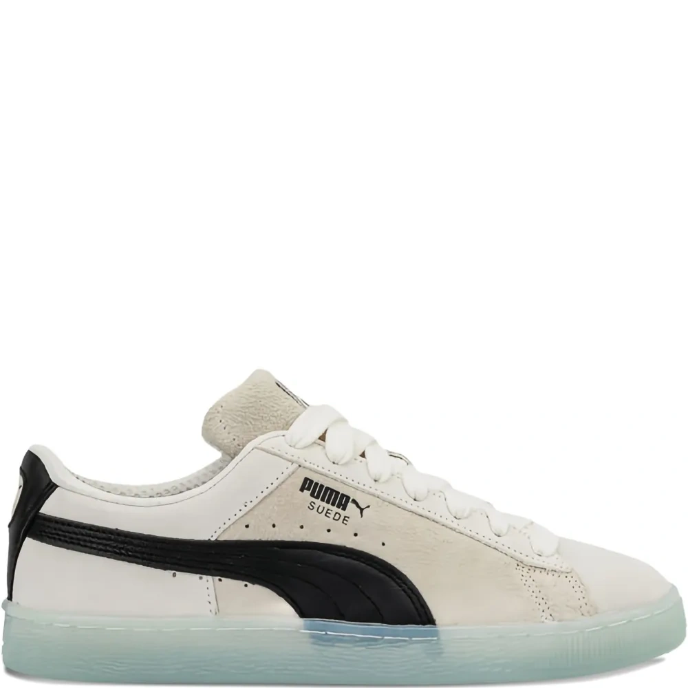 Кроссовки Suede Classic Mist White/Black/Light Blue