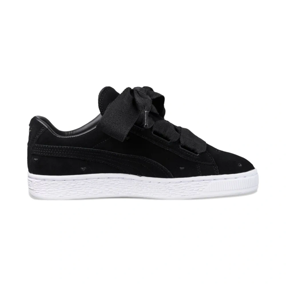 кроссовки Suede Heart GS "Valentine - Black"