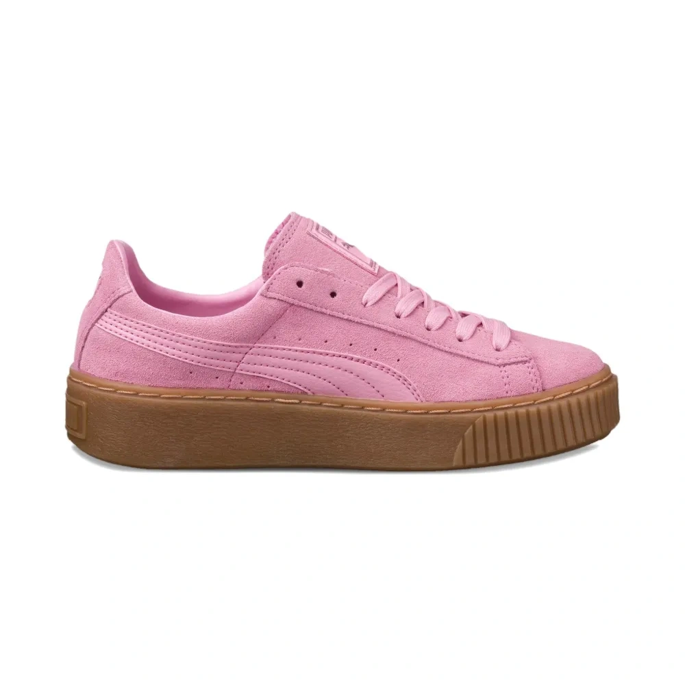 кроссовки Suede Platform GS Prism Pink