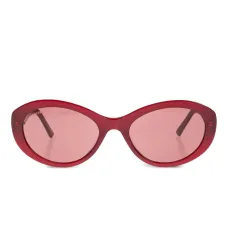 Солнцезащитные очки в овальной оправе