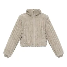 Куртка на молнии в рубчик Куртка на молнии в рубчик