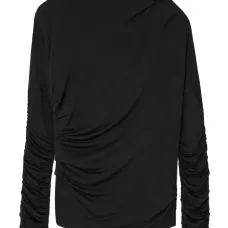 Топ из джерси со сборками