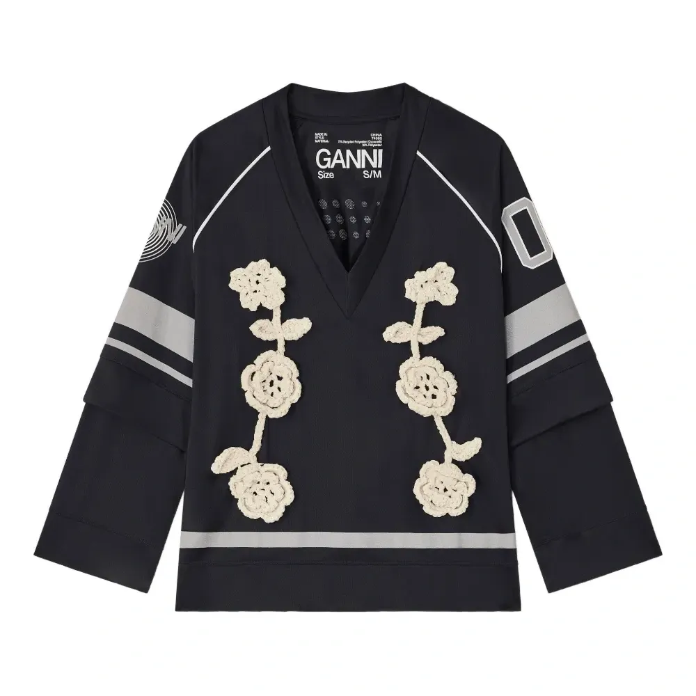 Топ из джерси в технике кроше