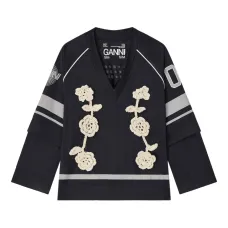 Топ из джерси в технике кроше