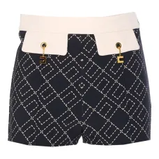 Шорты с карманами и логотипом Шорты с карманами и логотипом