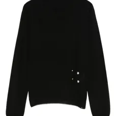 Свитер из вирджинской шерсти с высоким воротником Свитер из вирджинской шерсти с высоким воротником