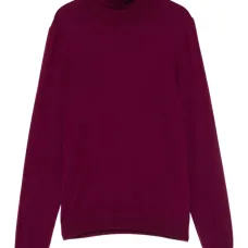 Кашемировый свитер с высоким воротником