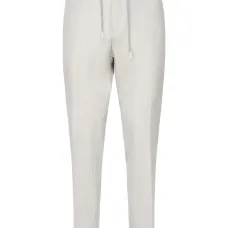 Зауженные брюки с кулиской