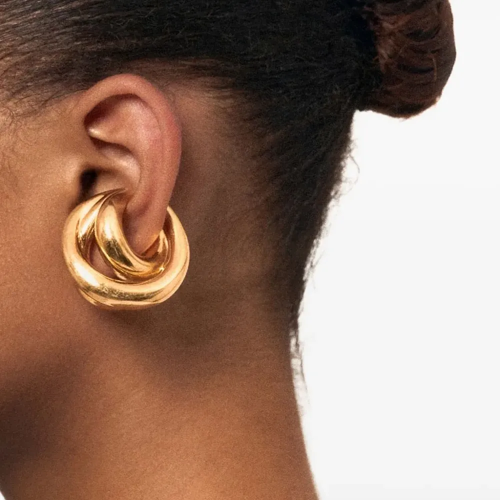 Серьга-кафф Triptych