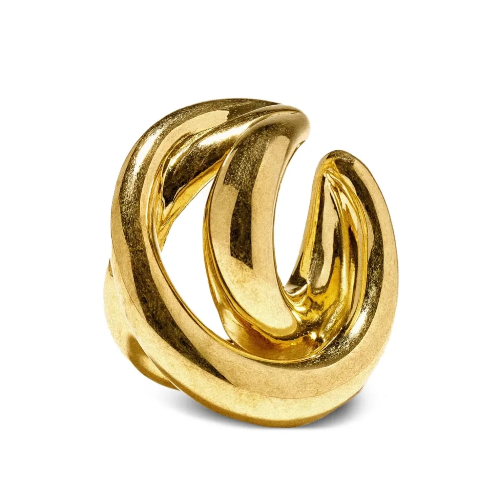 Серьга-кафф Triptych