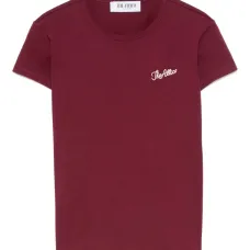 Футболка с вышитым логотипом