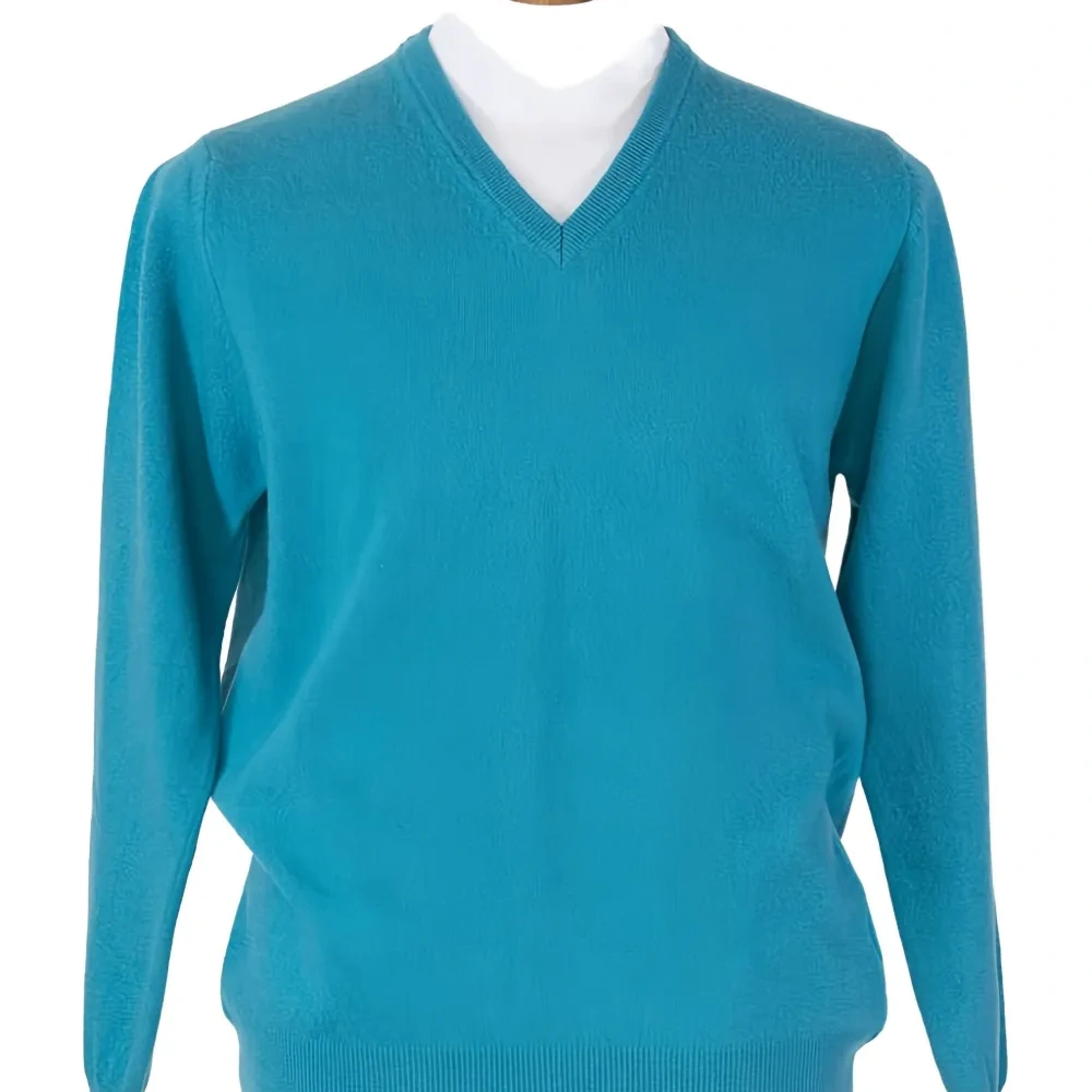 Свитер с V-образным вырезом