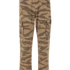 Брюки карго с камуфляжным принтом