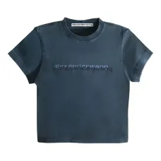 Футболка с короткими рукавами и принтом-логотипом