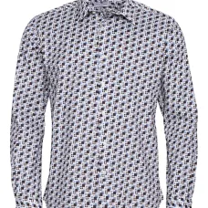 Рубашка с заостренным воротником