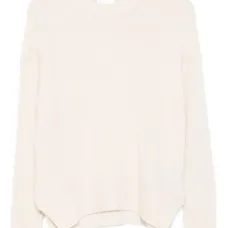 Кашемировый свитер с круглым вырезом Кашемировый свитер с круглым вырезом