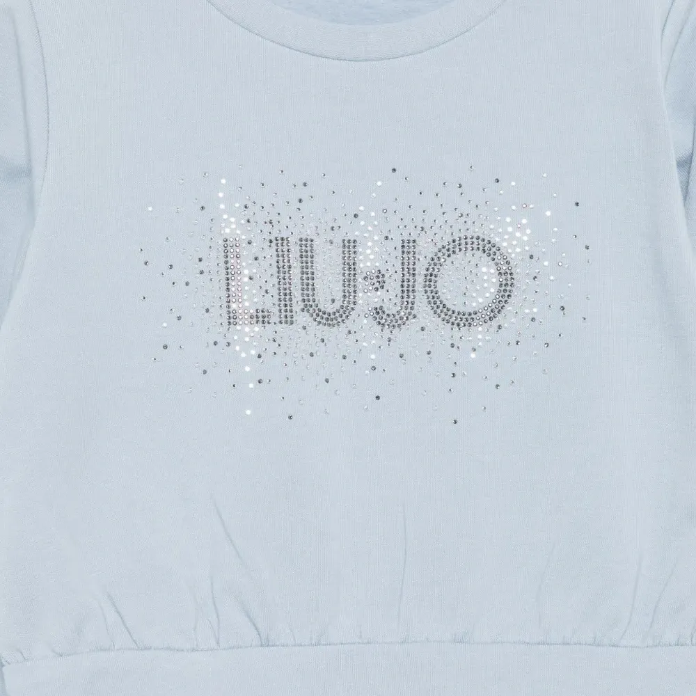 Декорированное платье с длинными рукавами Декорированное платье с длинными рукавами