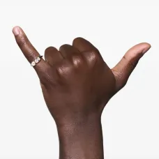 Серебряный перстень с камнями