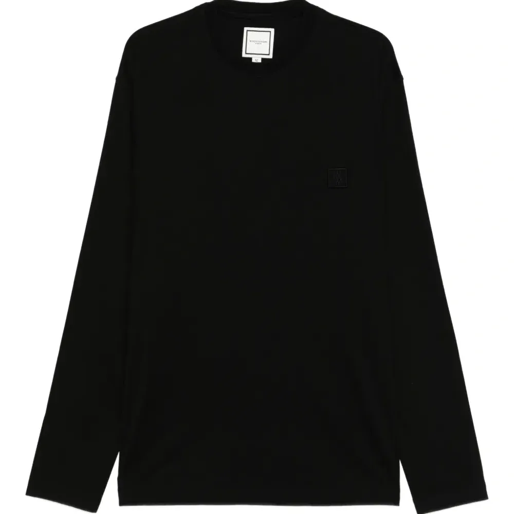 Футболка с длинными рукавами и логотипом