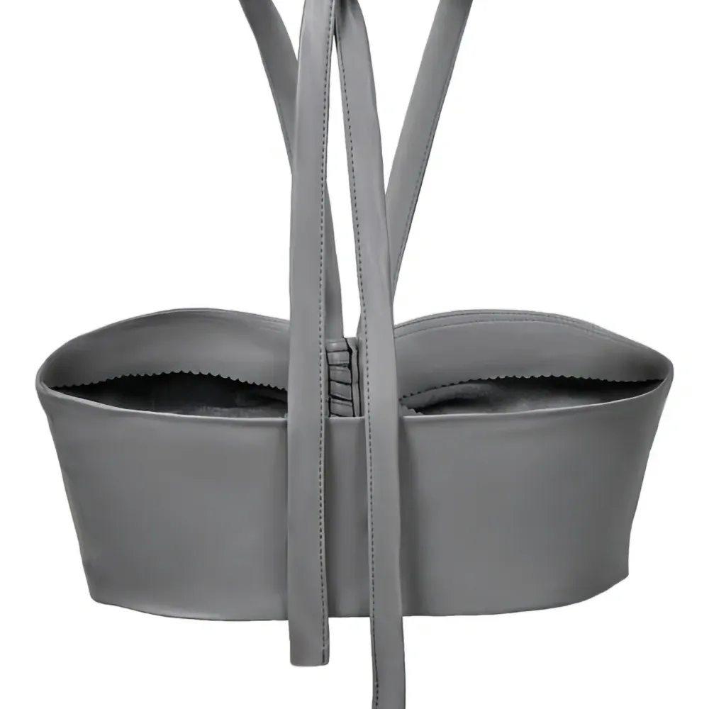 Топ с вырезом халтер Топ с вырезом халтер