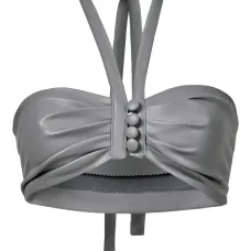 Топ с вырезом халтер