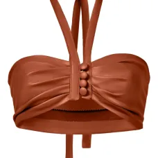 Топ с вырезом халтер