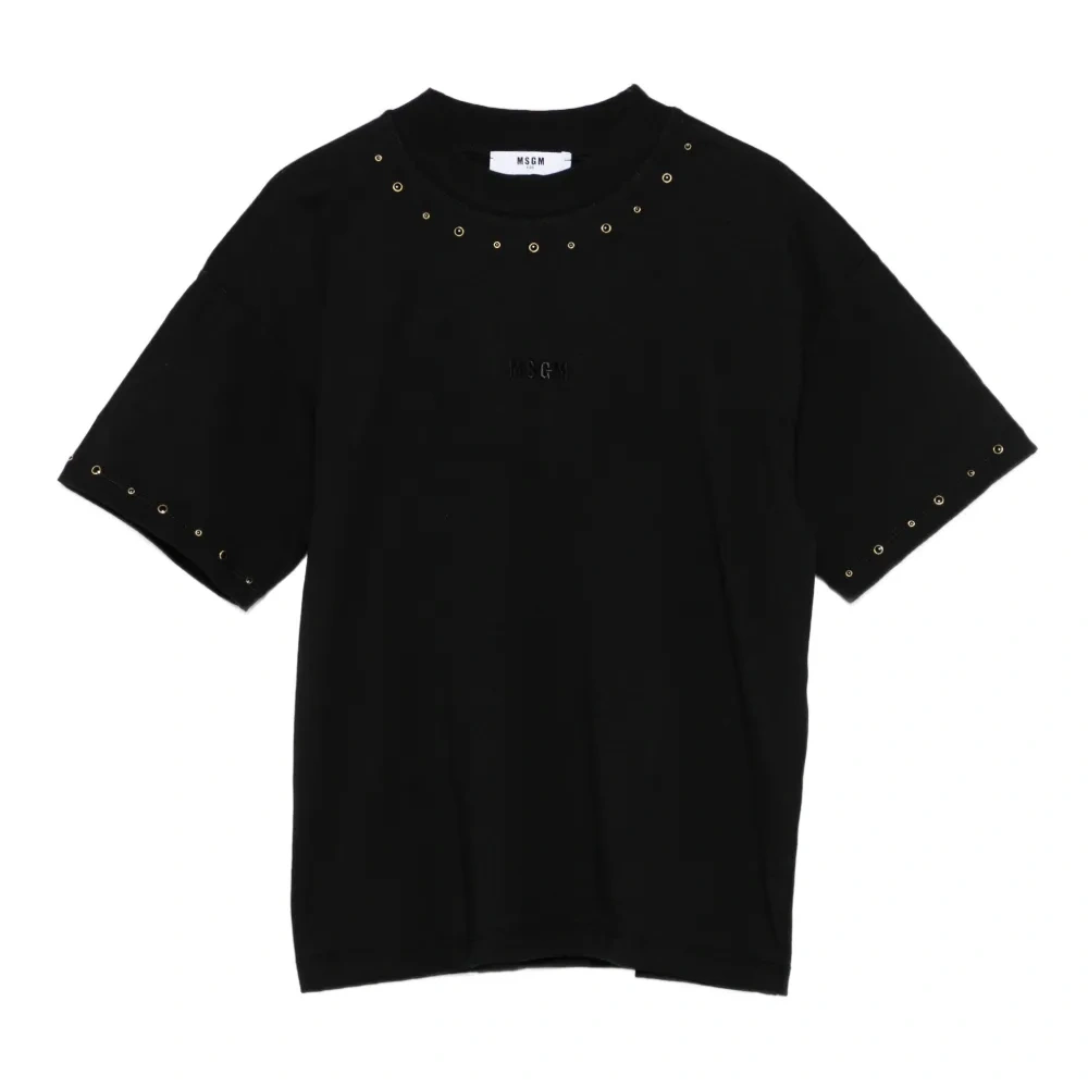 Футболка с люверсами